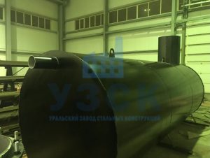 Резервуар горизонтальный стальной наземный в Альметьевске