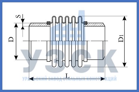 Чертёж компенсатора ОПН в Альметьевске