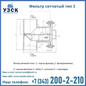 Фильтр сетчатый ФС по Т-ММ-11-2003 в Альметьевске