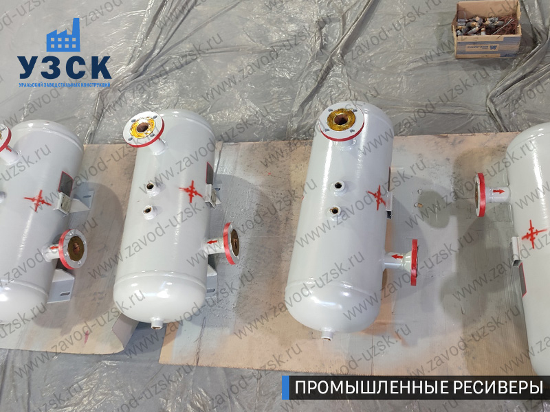 фотография емкостных ресиверов газа Альметьевск