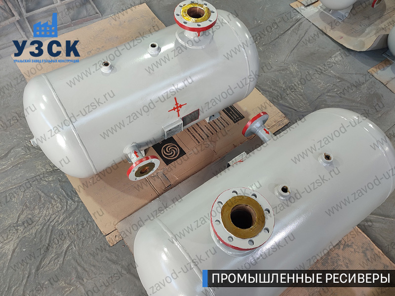 фотография промышленных ресиверовдля газа Альметьевск